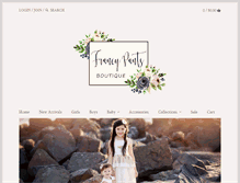 Tablet Screenshot of francypants.com
